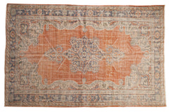 6x9 Vintage Distressed Oushak Carpet // ONH Item 7888