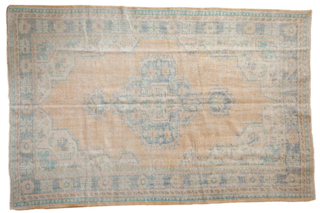 6x9 Vintage Distressed Oushak Carpet // ONH Item 7900