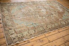 5.5x8.5 Vintage Distressed Oushak Carpet // ONH Item 7903 Image 10