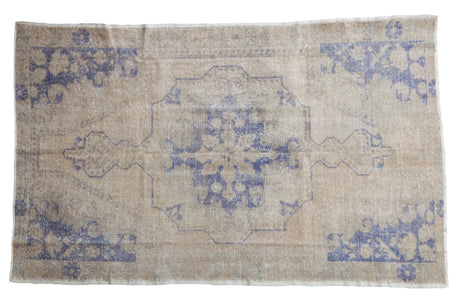 4.5x7 Vintage Distressed Oushak Rug // ONH Item 7905