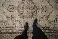 6.5x9 Vintage Distressed Oushak Carpet // ONH Item 7906 Image 1