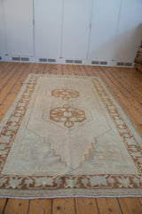 5x9.5 Vintage Distressed Oushak Carpet // ONH Item 7917 Image 6