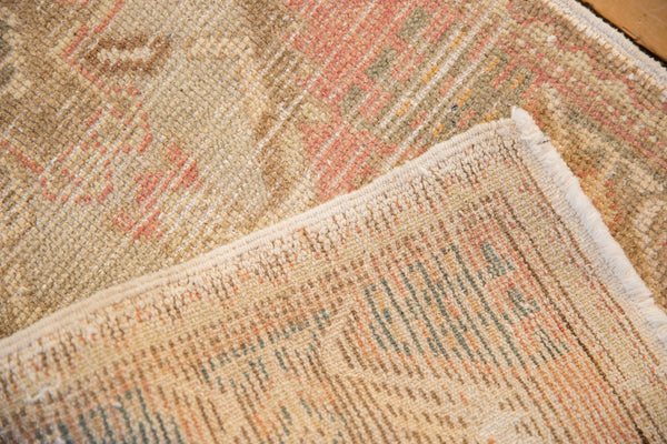 1.5x3.5 Vintage Distressed Oushak Rug Mat Runner // ONH Item 7923 Image 5