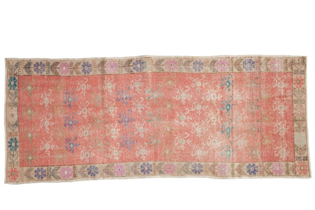 3x7 Vintage Distressed Oushak Rug Runner // ONH Item 7925