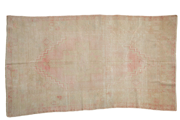 3.5x6 Vintage Distressed Oushak Rug // ONH Item 7927