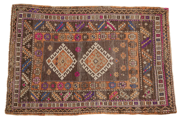 4x6 Vintage Distressed Oushak Rug // ONH Item 7930