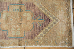 1.5x3.5 Vintage Distressed Oushak Rug Mat Runner // ONH Item 7939 Image 4