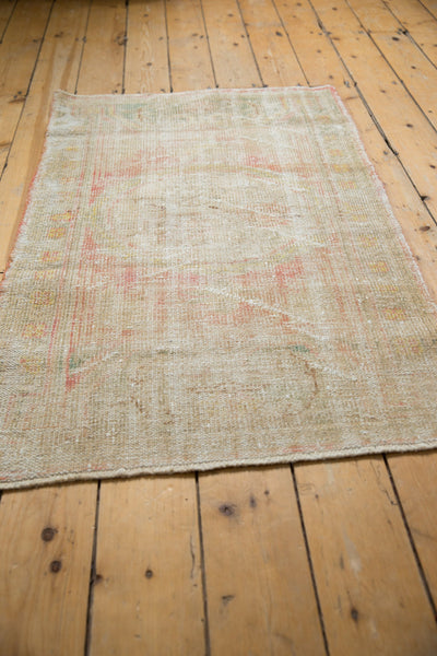 2.5x4.5 Vintage Distressed Oushak Rug // ONH Item 7959 Image 4