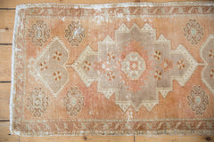 1.5x3 Vintage Distressed Oushak Rug Mat // ONH Item 7963 Image 2