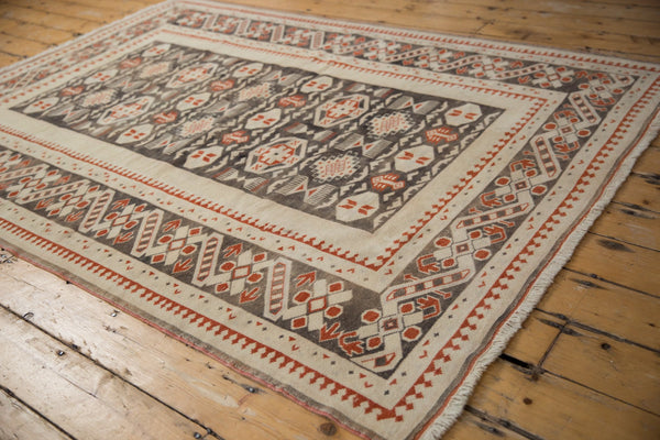 5.5x7.5 Vintage Distressed Oushak Carpet // ONH Item 7970 Image 2