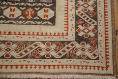5.5x7.5 Vintage Distressed Oushak Carpet // ONH Item 7970 Image 4