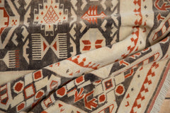 5.5x7.5 Vintage Distressed Oushak Carpet // ONH Item 7970 Image 7
