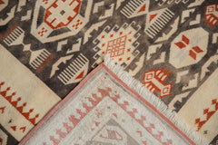 5.5x7.5 Vintage Distressed Oushak Carpet // ONH Item 7970 Image 8