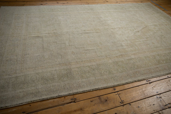 6.5x10.5 Vintage Distressed Oushak Carpet // ONH Item 7973 Image 11