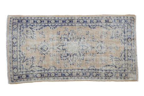 2.5x4.5 Vintage Distressed Oushak Rug // ONH Item 7988