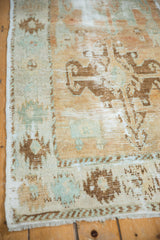 3x9 Vintage Distressed Oushak Rug Runner // ONH Item 7990 Image 6