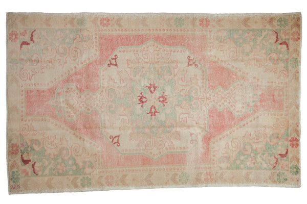 4.5x7 Vintage Distressed Oushak Rug // ONH Item 7994