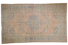 6x10 Vintage Distressed Oushak Carpet // ONH Item 7995