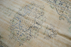 6x9.5 Vintage Distressed Oushak Carpet // ONH Item 7996 Image 10