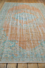 5.5x9.5 Vintage Distressed Oushak Carpet // ONH Item 7998 Image 2