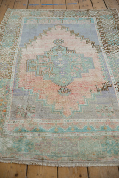 3.5x6 Vintage Distressed Oushak Rug // ONH Item 8004 Image 3