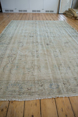 6.5x9.5 Vintage Distressed Oushak Carpet // ONH Item 8005 Image 3