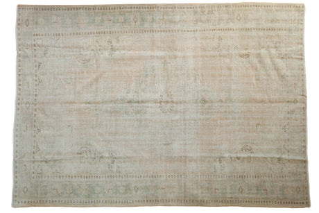 6x9 Vintage Distressed Oushak Carpet // ONH Item 8007