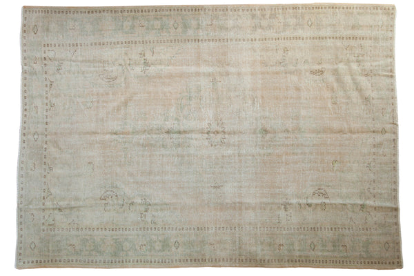 6x9 Vintage Distressed Oushak Carpet // ONH Item 8007