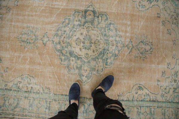 5.5x8 Vintage Distressed Oushak Carpet // ONH Item 8008 Image 1