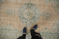 5.5x8 Vintage Distressed Oushak Carpet // ONH Item 8008 Image 1