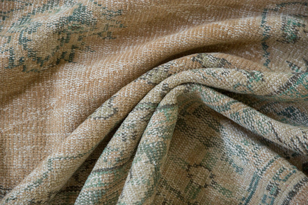 5.5x8 Vintage Distressed Oushak Carpet // ONH Item 8008 Image 8