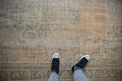 6.5x9 Vintage Distressed Oushak Carpet // ONH Item 8009 Image 1