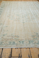 5.5x8 Vintage Distressed Oushak Carpet // ONH Item 8012 Image 6
