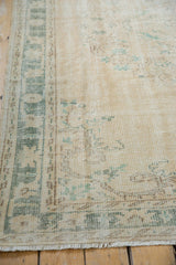 5.5x8 Vintage Distressed Oushak Carpet // ONH Item 8012 Image 7