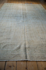 5.5x9.5 Vintage Distressed Oushak Carpet // ONH Item 8013 Image 8