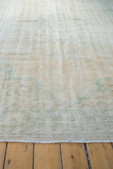 6.5x9.5 Vintage Distressed Oushak Carpet // ONH Item 8017 Image 3