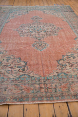 7x10 Vintage Distressed Oushak Carpet // ONH Item 8018 Image 5