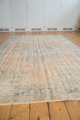 6x9.5 Vintage Distressed Oushak Carpet // ONH Item 8020 Image 7