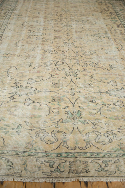 7x10 Vintage Distressed Oushak Carpet // ONH Item 8021 Image 3