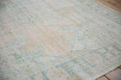 6.5x9.5 Vintage Distressed Oushak Carpet // ONH Item 8023 Image 4