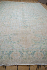 6.5x9.5 Vintage Distressed Oushak Carpet // ONH Item 8023 Image 7