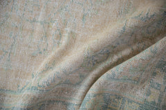 6.5x9.5 Vintage Distressed Oushak Carpet // ONH Item 8023 Image 11