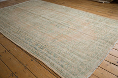 6x9.5 Vintage Distressed Oushak Carpet // ONH Item 8024 Image 2