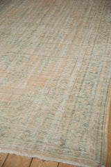 6x9.5 Vintage Distressed Oushak Carpet // ONH Item 8024 Image 4