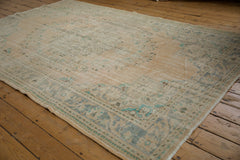 6x9.5 Vintage Distressed Oushak Carpet // ONH Item 8026 Image 2