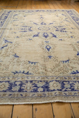 6.5x9.5 Vintage Distressed Oushak Carpet // ONH Item 8029 Image 2