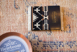 Pendleton Spider Rock coaster, showing Southwestern black, white, and brown geometric pattern.