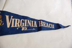Vintage Virginia Beach VA Felt Flag // ONH Item 8057 Image 2