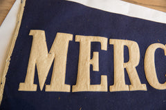 Extra Large Antique Mercersburg Felt Flag // ONH Item 8058 Image 1