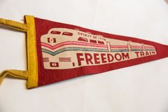 Vintage Freedom Train Felt Flag // ONH Item 8069 Image 1